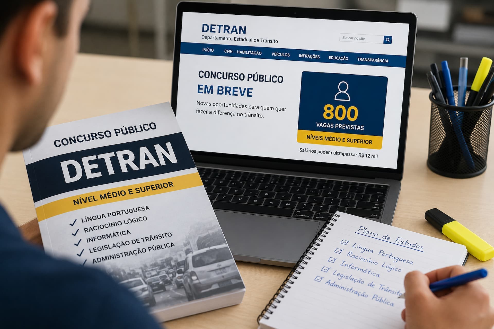 Concurso do Detran pode abrir centenas de vagas em novos editais