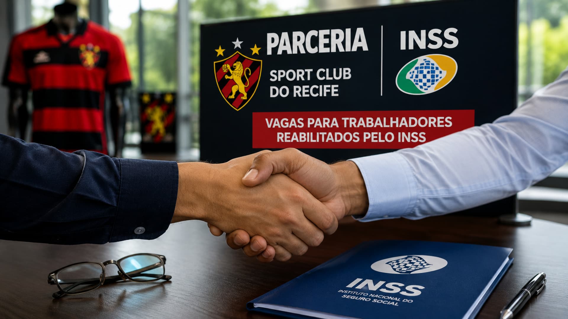 INSS e Sport firmam parceria para contratação de trabalhadores reabilitados