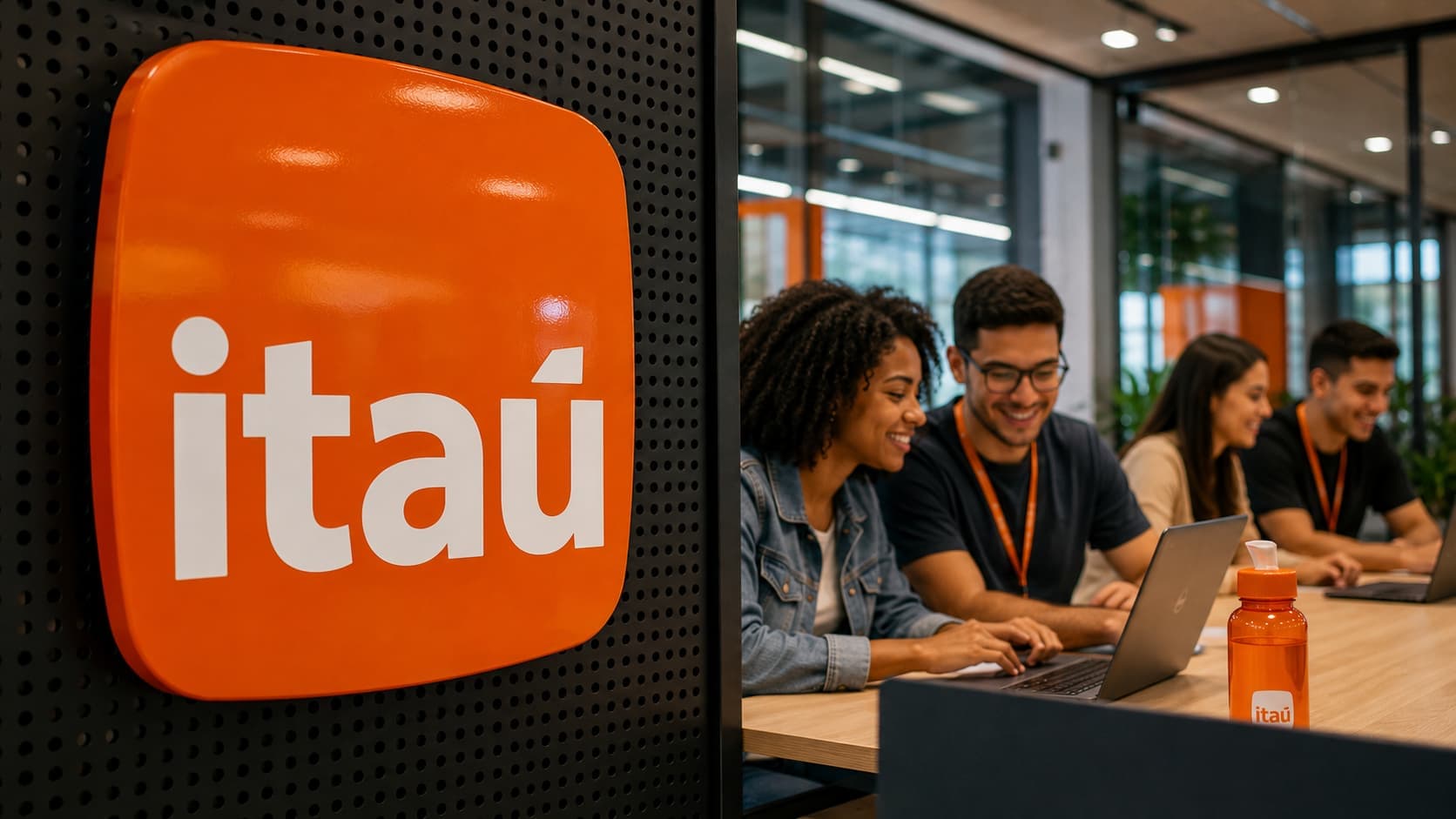 Itaú abre estágio com bolsa de R$ 2.600 e taxa de efetivação de 65%