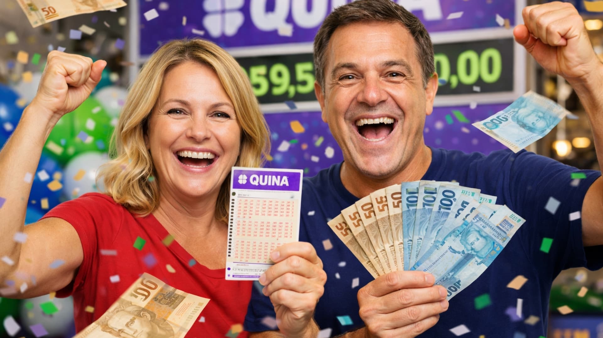 Resultado da Quina concurso 7058: confira os 5 números premiados desta segunda-feira 06/07/26