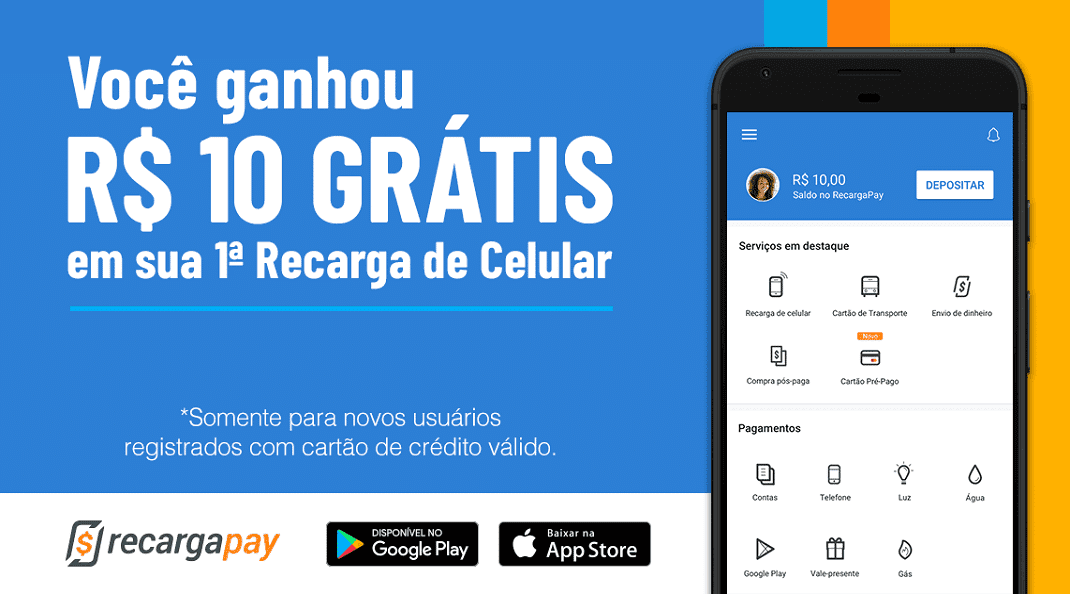 Aplicativo RecargaPay está aceitando todos os tipos de boletos