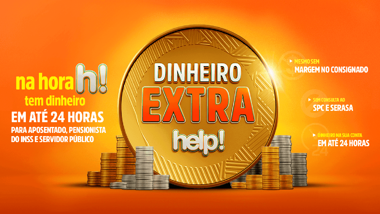 Como funciona o Dinheiro Extra help! sem consulta ao SPC e Serasa?