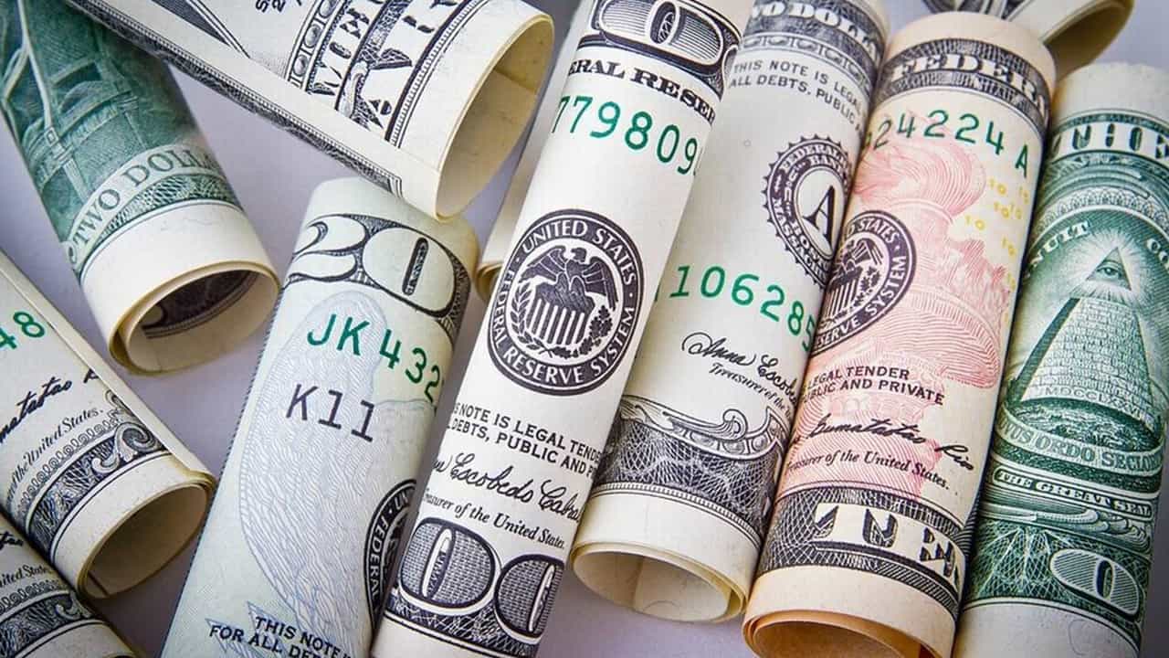 contas em dólar
