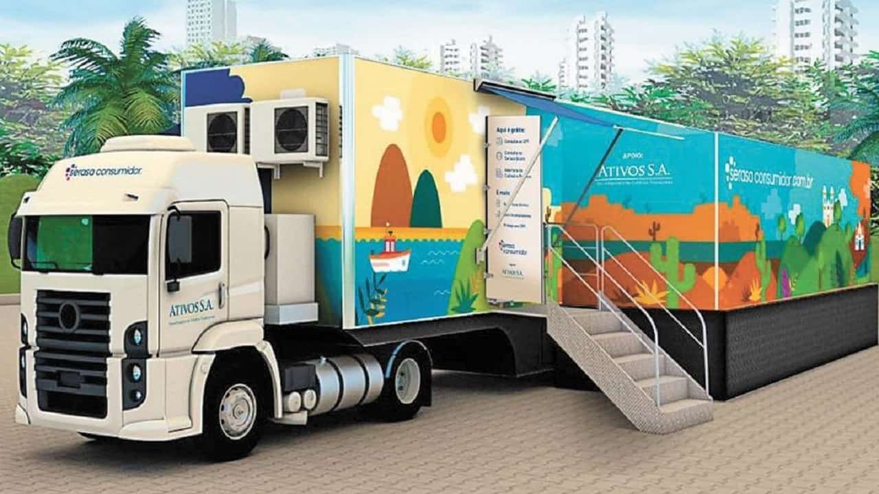 Caminhão da Serasa: consulta ao CPF e Score de graça, confira os próximos destinos