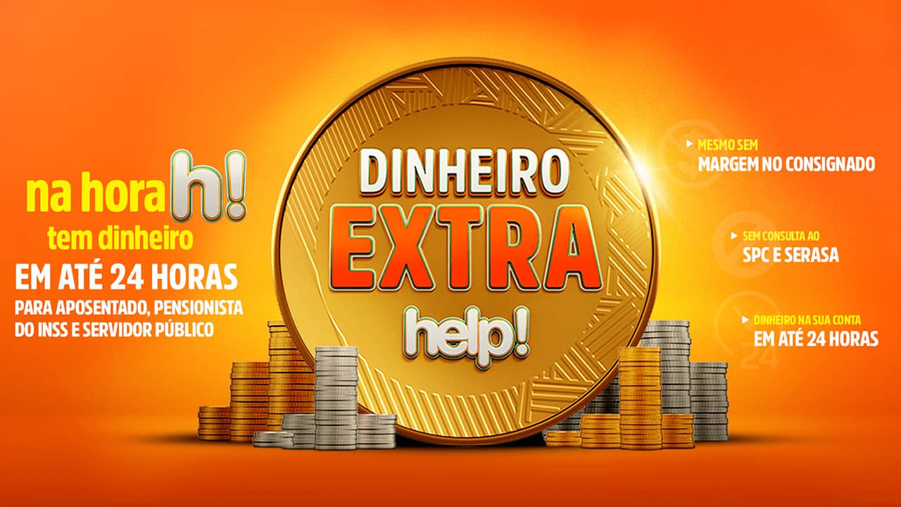 Loja de crédito Help! do BMG tem empréstimo sem consulta ao SPC e Serasa