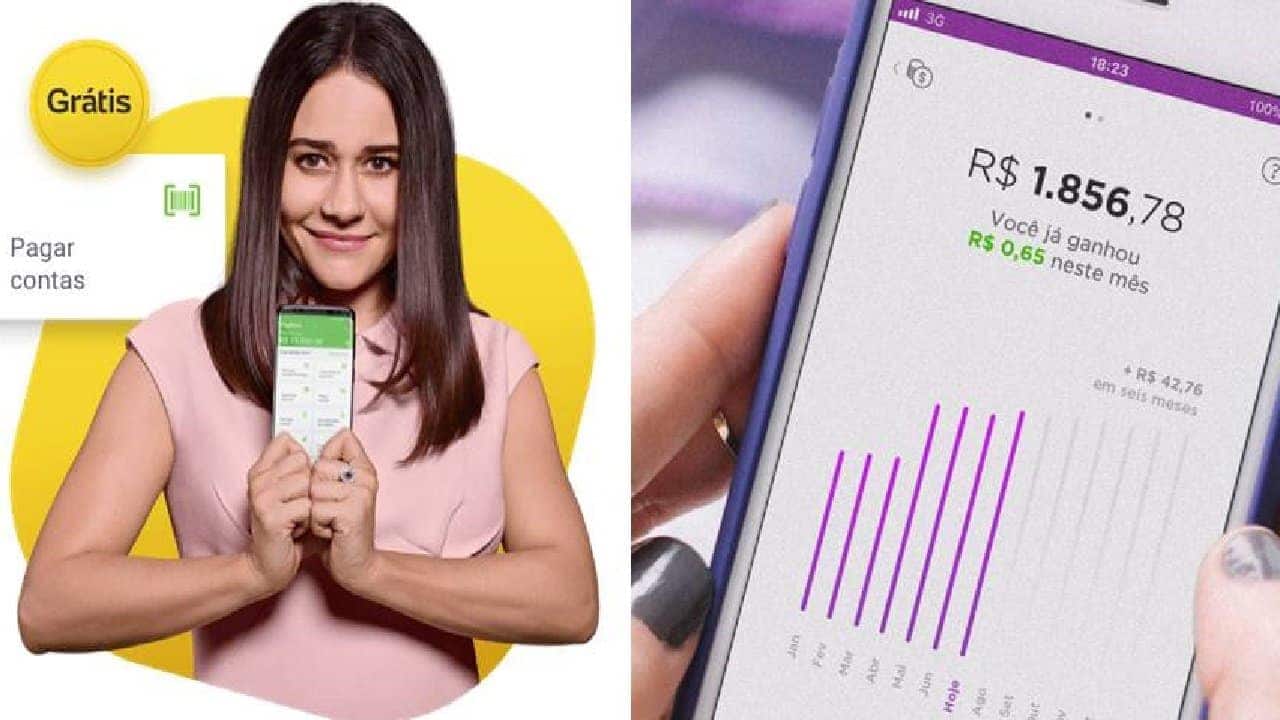 PagBank ou NuConta? Confira prós e contras no duelo de contas digitais