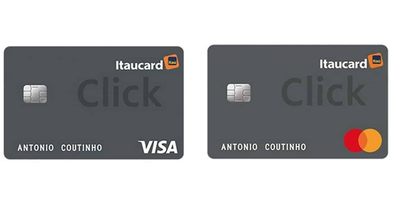Novo Itaucard Click MasterCard Platinum não tem anuidade nem tarifas
