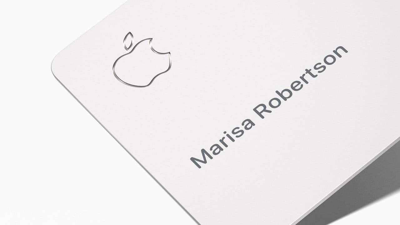 cartão de crédito da Apple