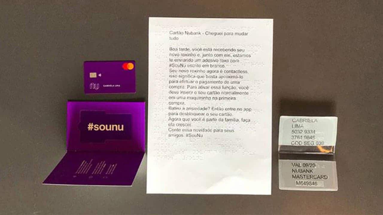 novo kit de entrega