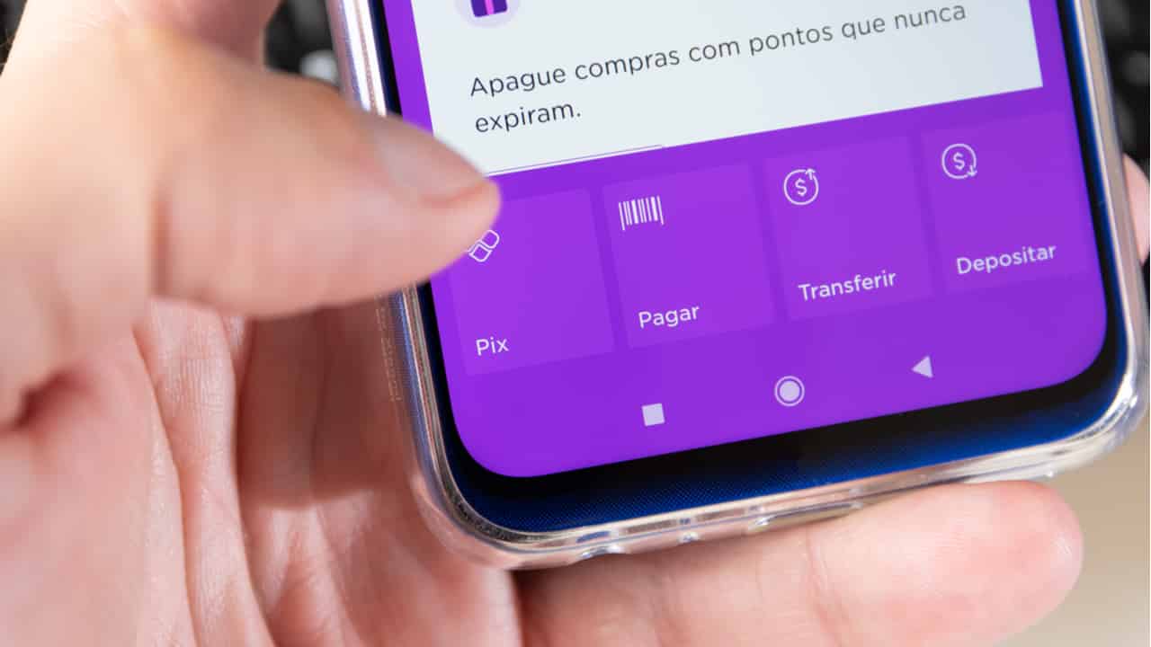chave aleatória no Nubank