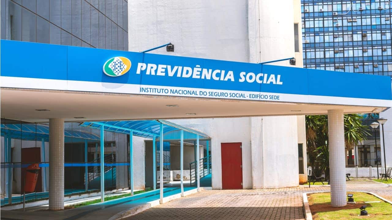 Fachada de uma agência do INSS (Instituto Nacional do Seguro Social)