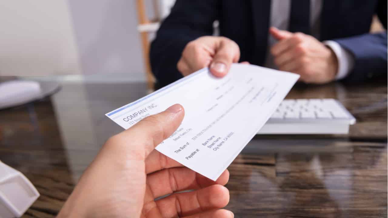 cheque devolvido