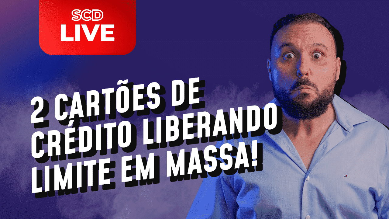 2 cartões de crédito liberando limite em massa