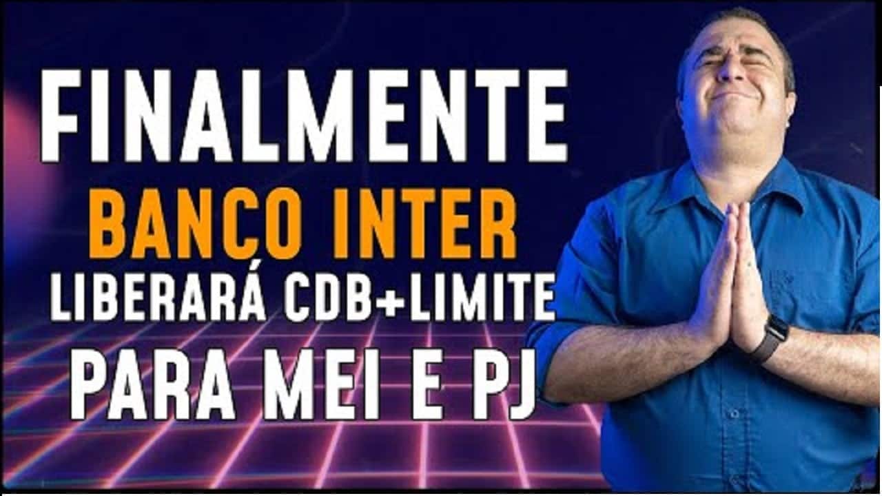 Banco Inter CDB+limite para PJ