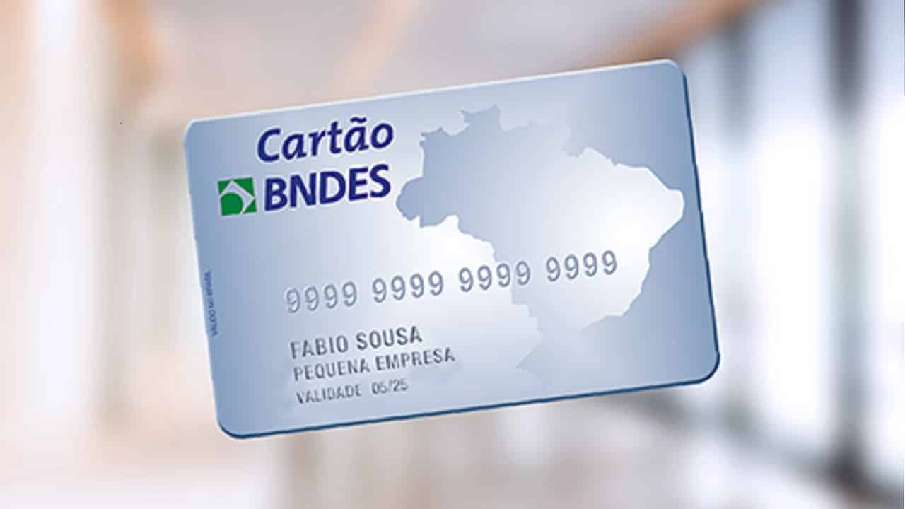 Imagem gráfica do cartão BNDES