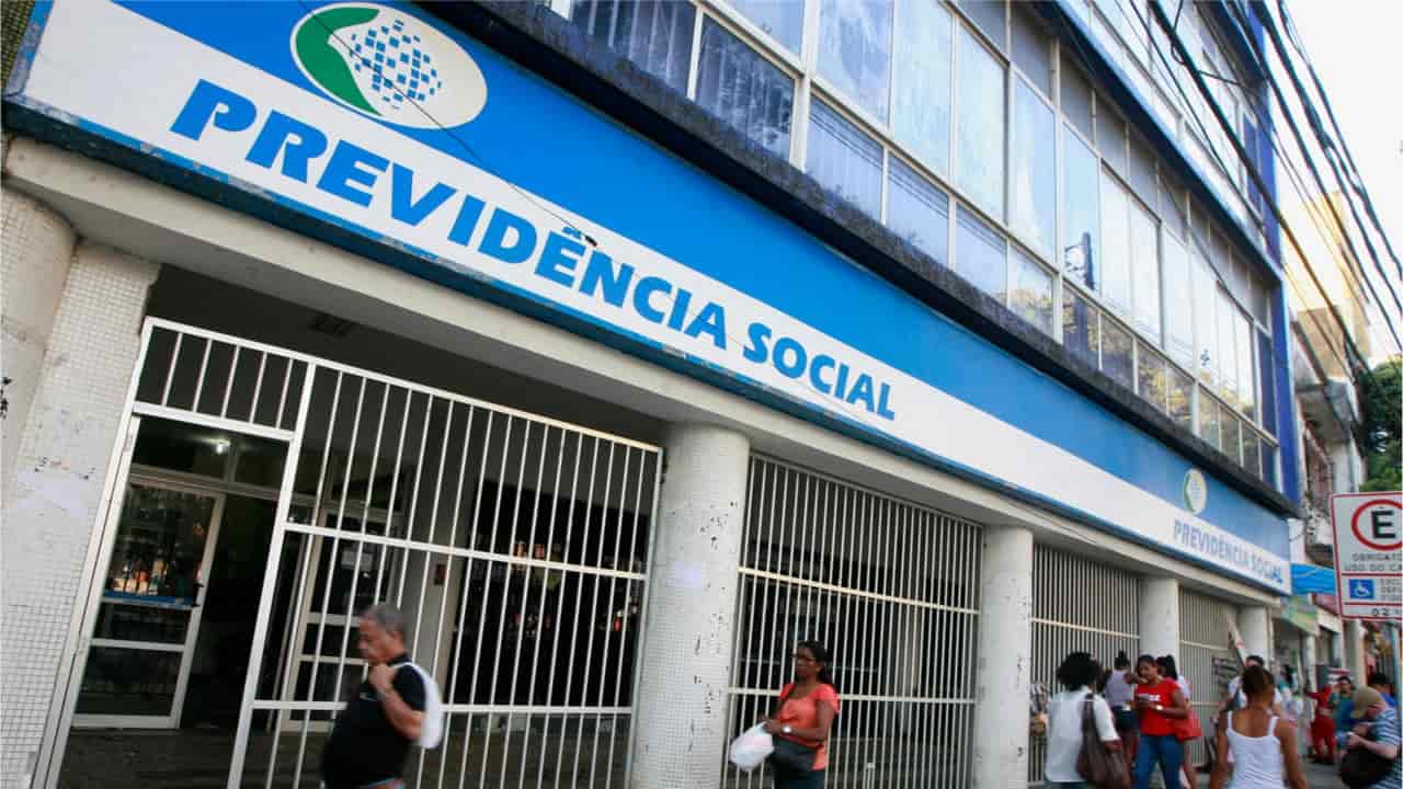 Fachada da previdência social