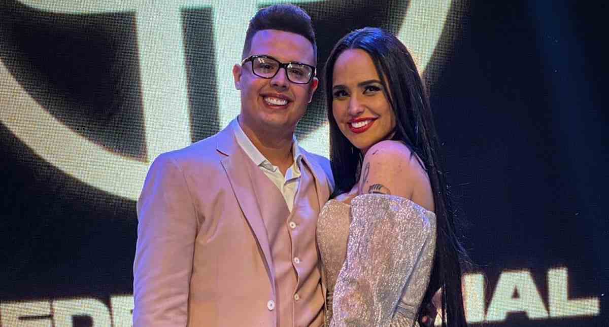 Cantora Perlla e Patrick Abrahão