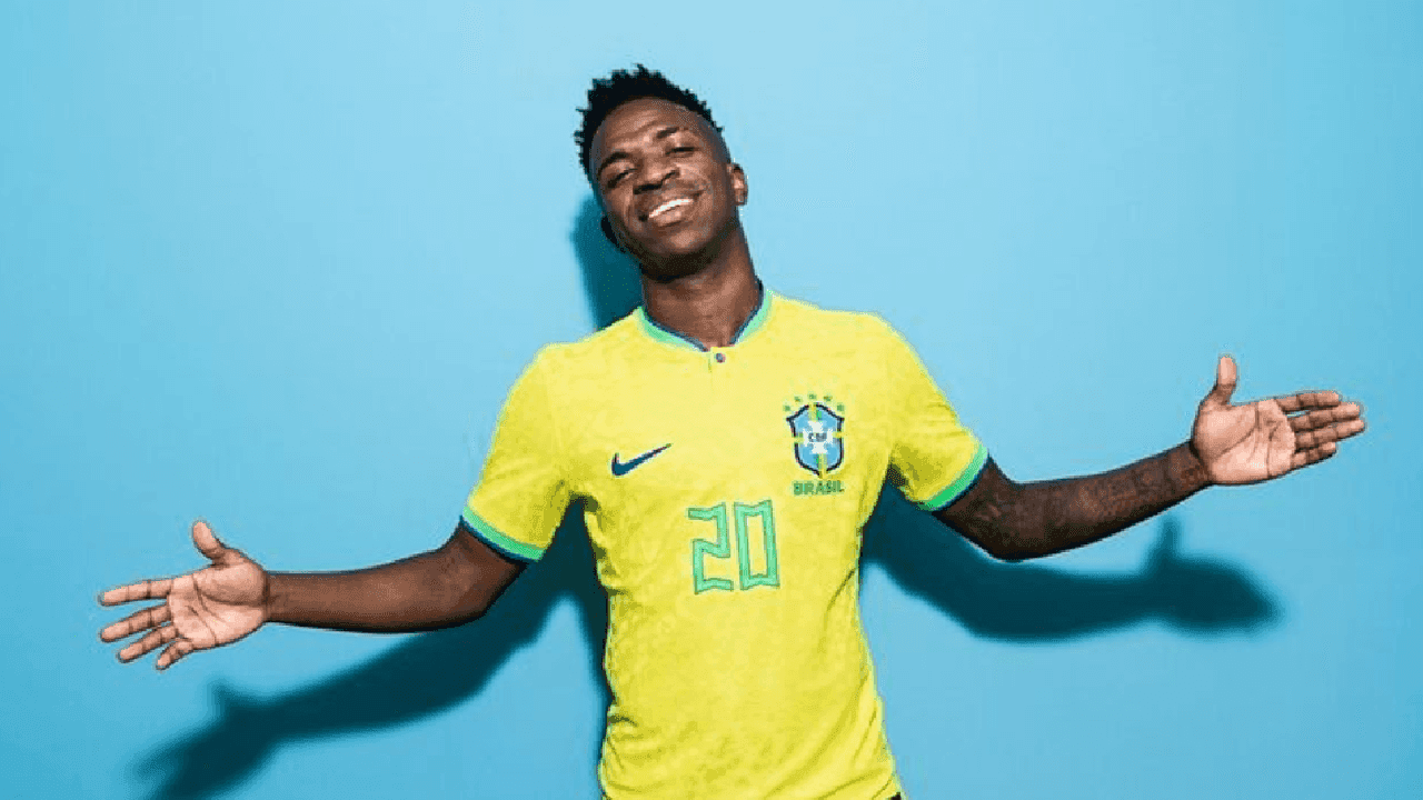 Jogador brasileiro Vinícius Júnior