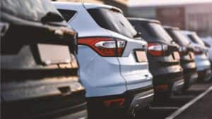 Fila de carros