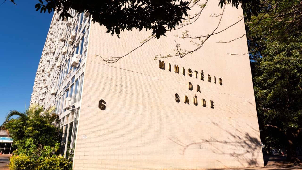 Fachada do Ministério da Saúde