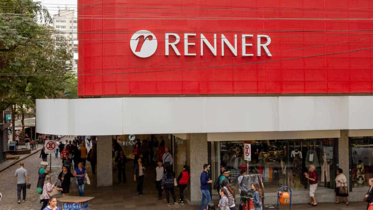 Fachada de uma unidade da Lojas Renner