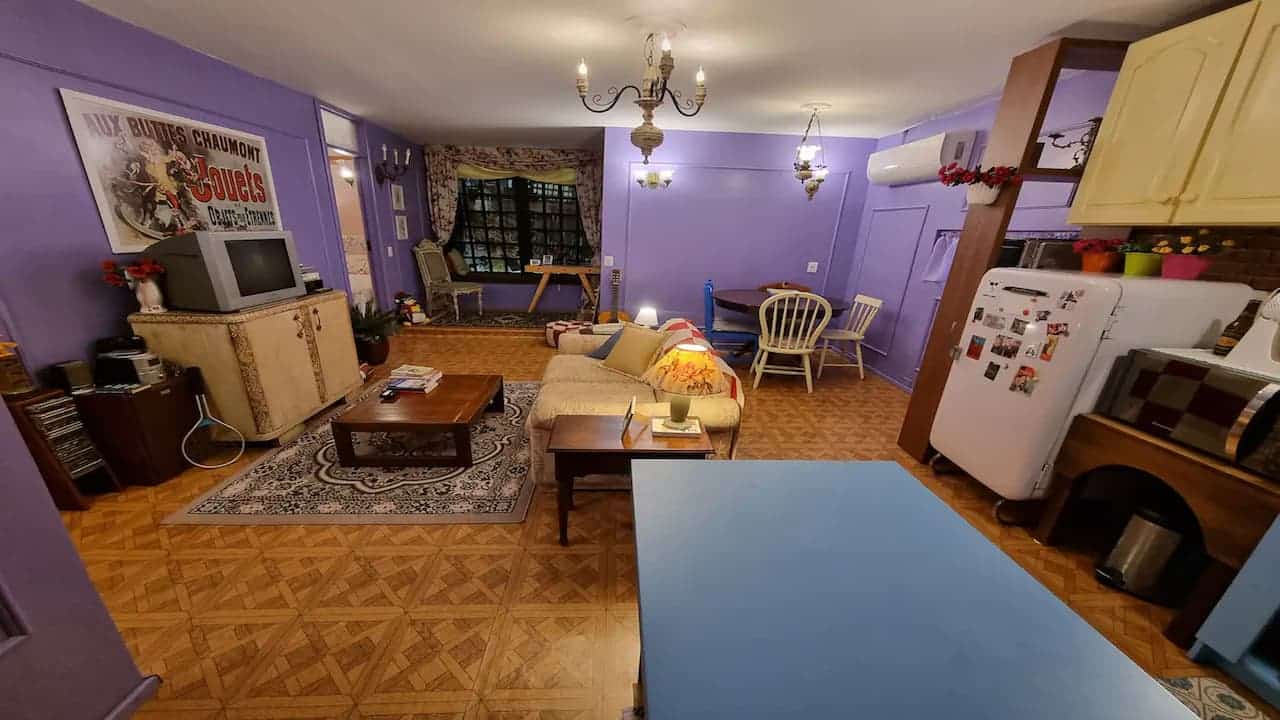 Apartamento inspirado em Friends