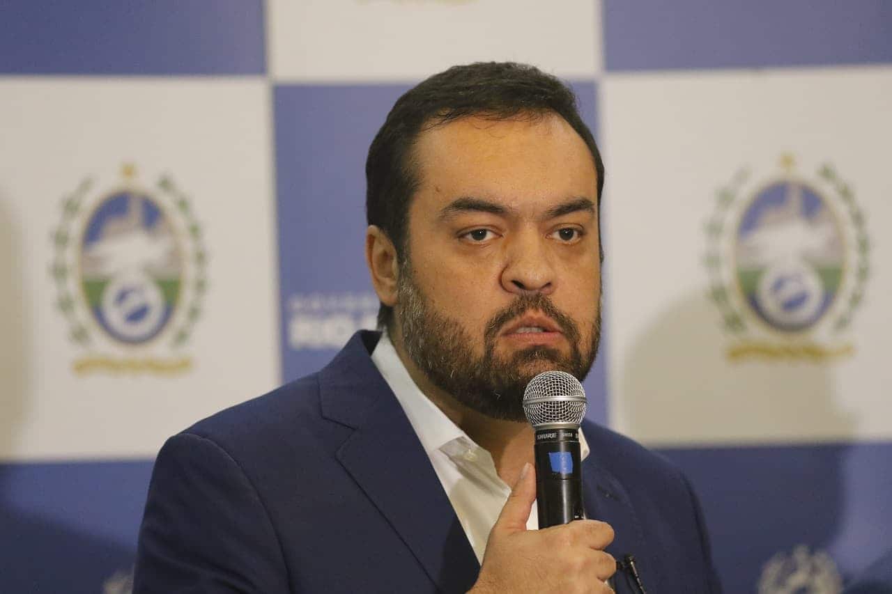 Cláudio Castro, governador do Rio do Janeiro em discurso