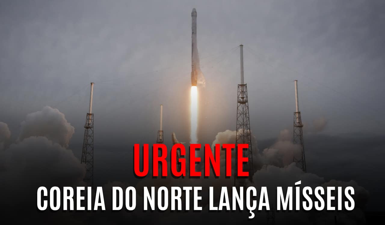 Urgente: Coreia do Norte dispara mísseis