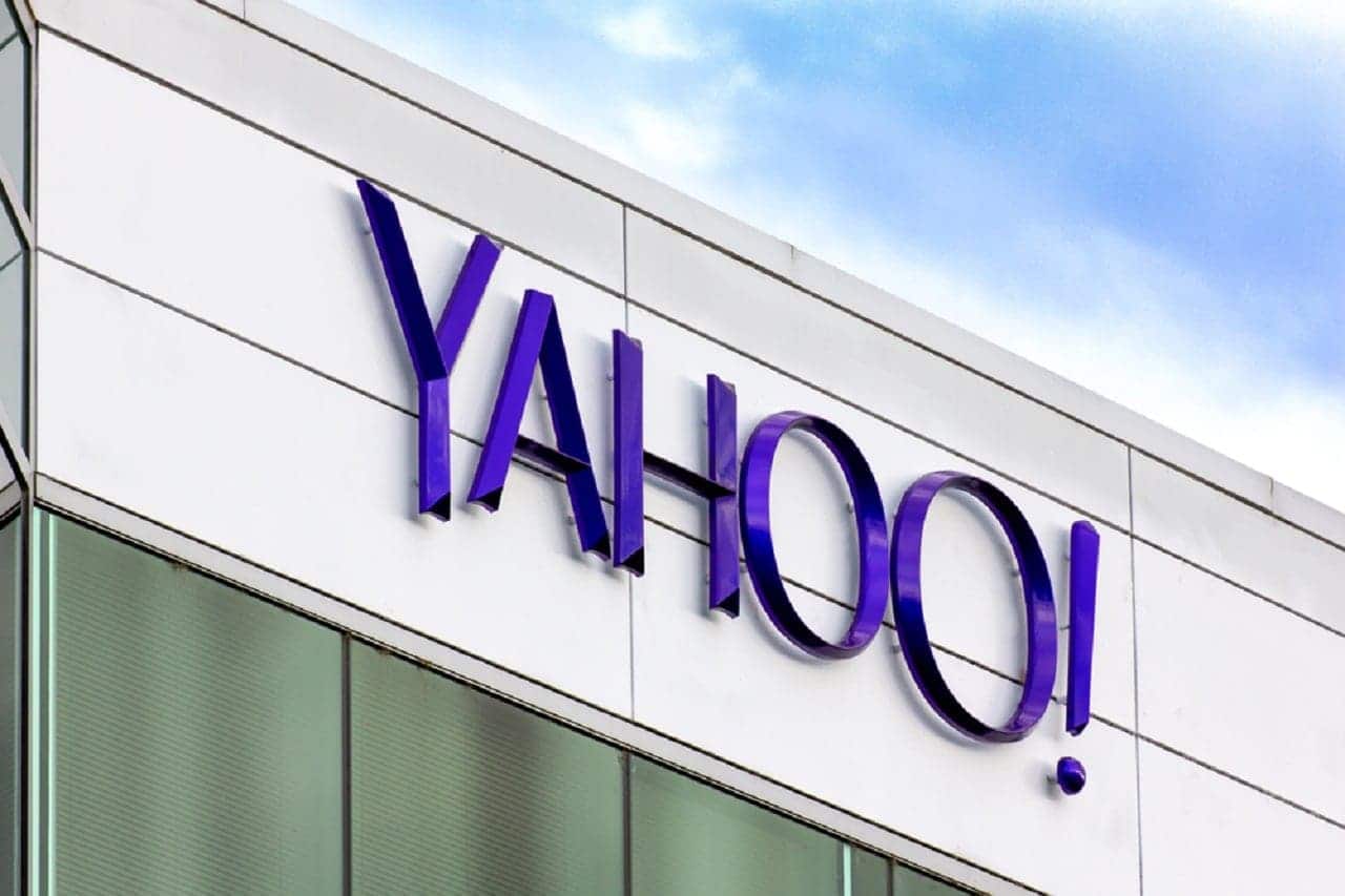 Imagem da faixada do prédio do Yahoo!