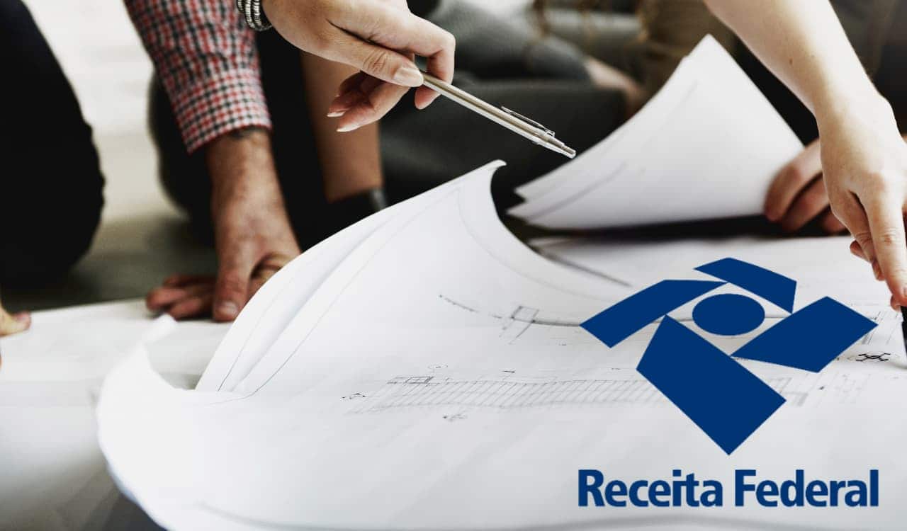 Logo da Receita Federal com informações sobre o Imposto de Renda