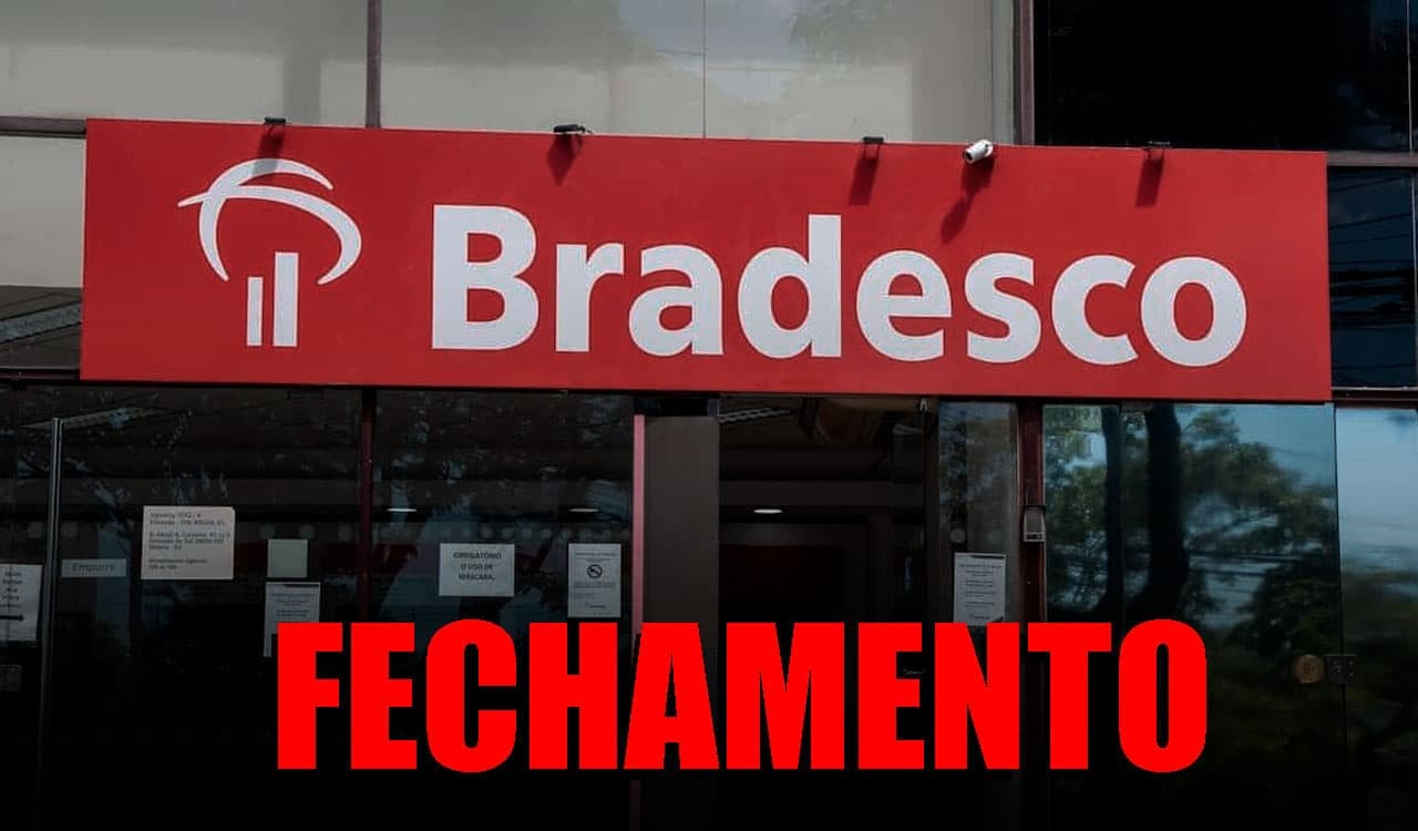 Fechamento de agências do Bradesco gera protestos