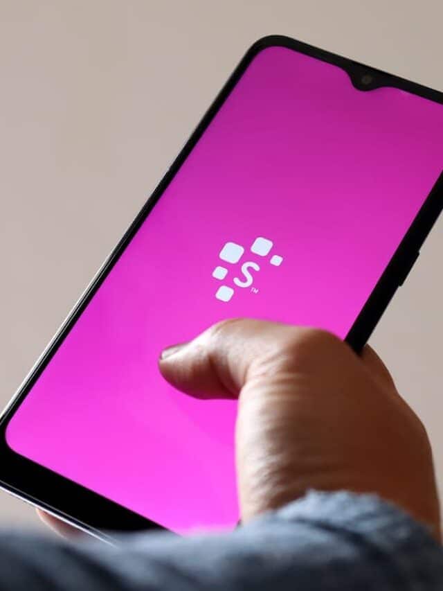 Aplicativo Serasa em dispositivo móvel
