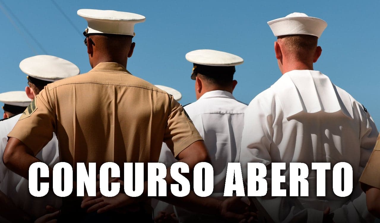 Marinha abre concurso com quase 300 vagas; veja como se inscrever