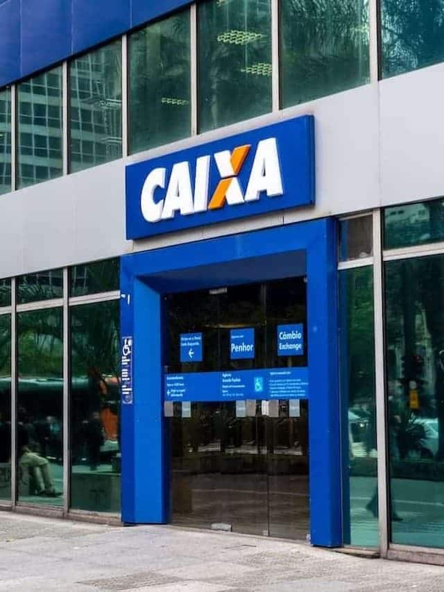 Fachada de uma unidade da Caixa Econômica Federal
