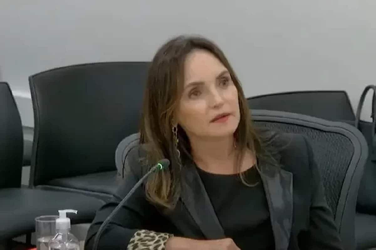 procuradora Carla Fleury de Souza, durante sessão de Colégio de Procuradores de Justiça de Goiás