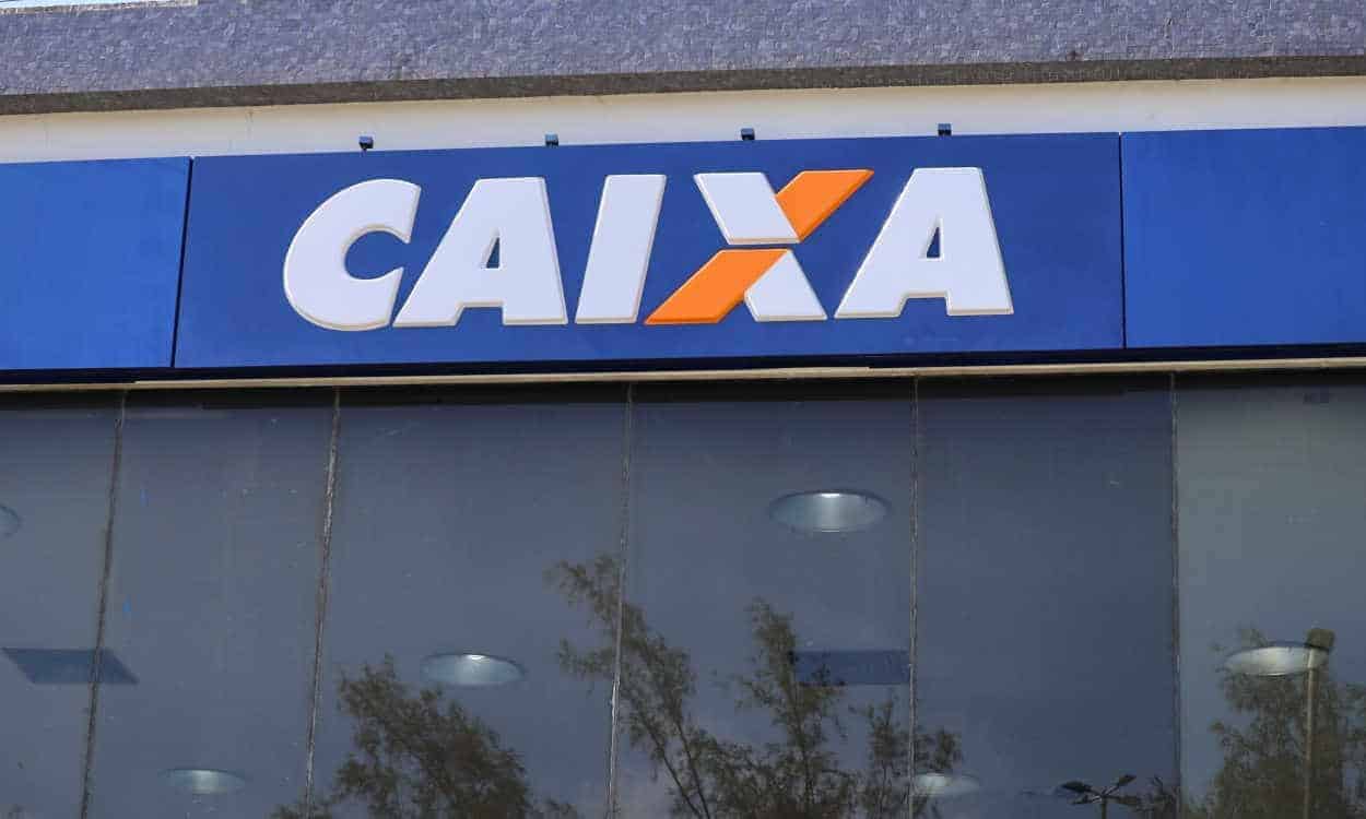 Fachada de uma agência da Caixa