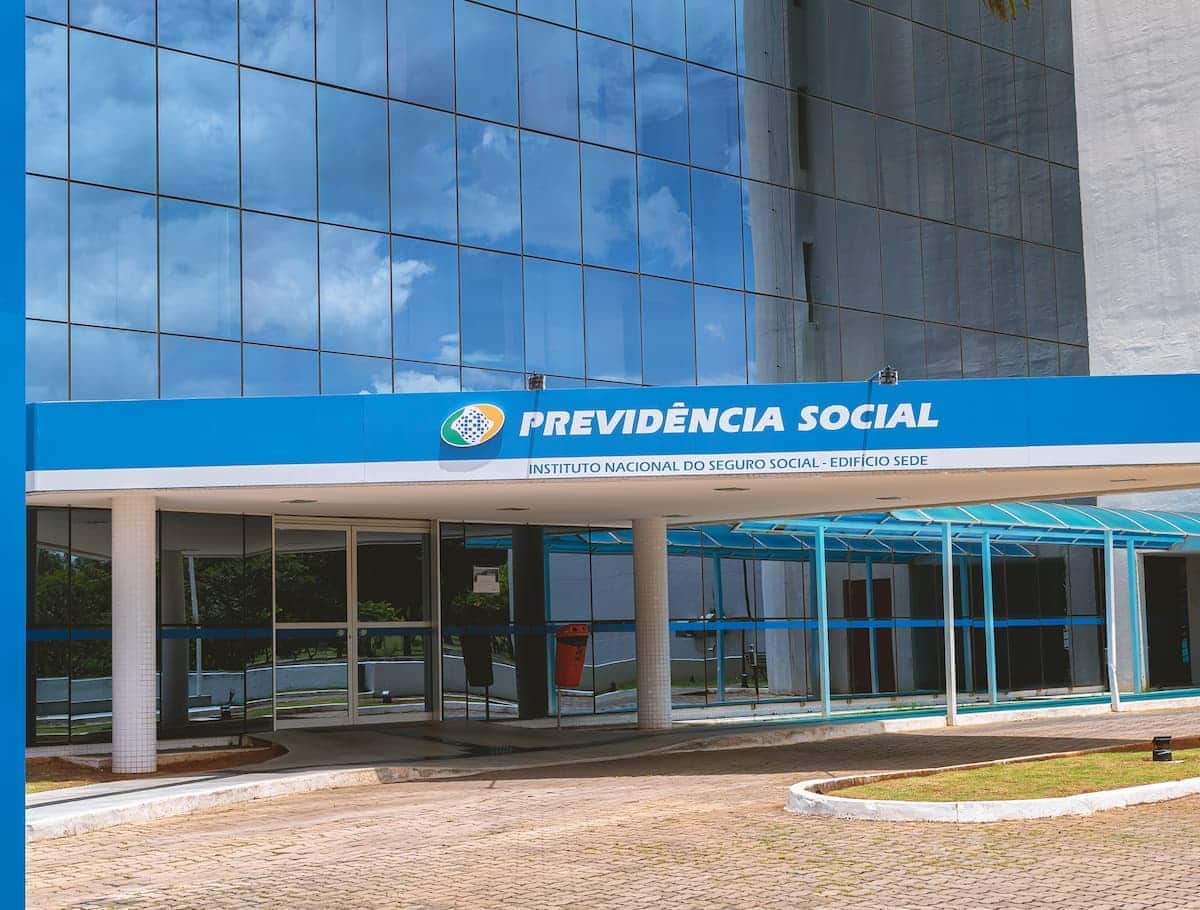 Fachada de unidade do INSS