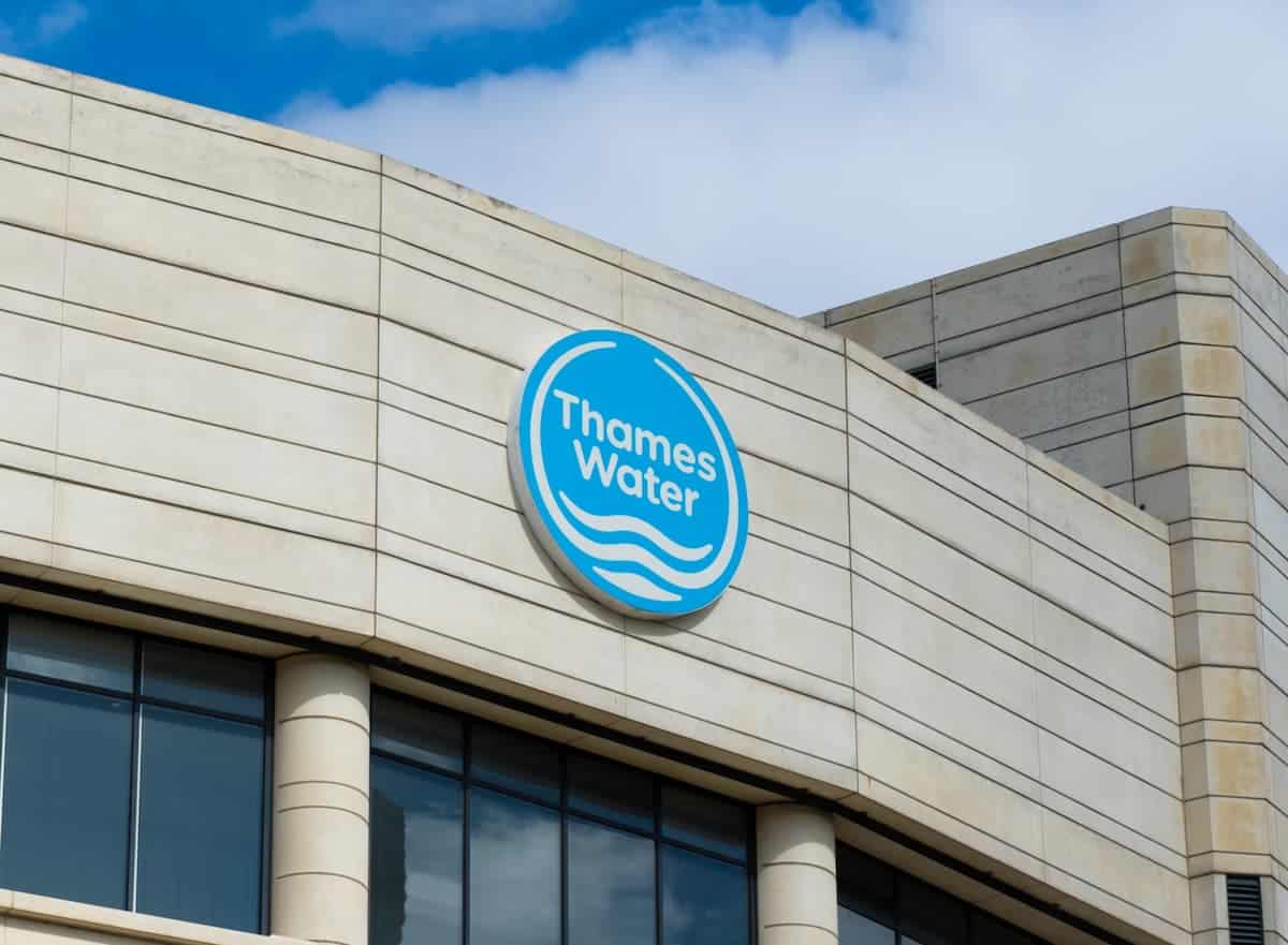 Fachada da empresa Thames Water