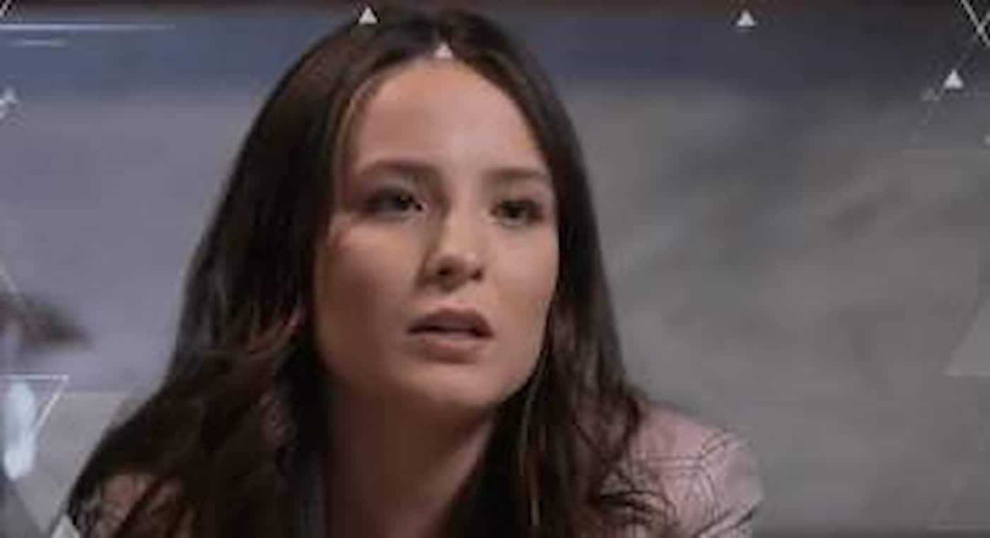 Larissa Manoela em entrevista ao Fantástico