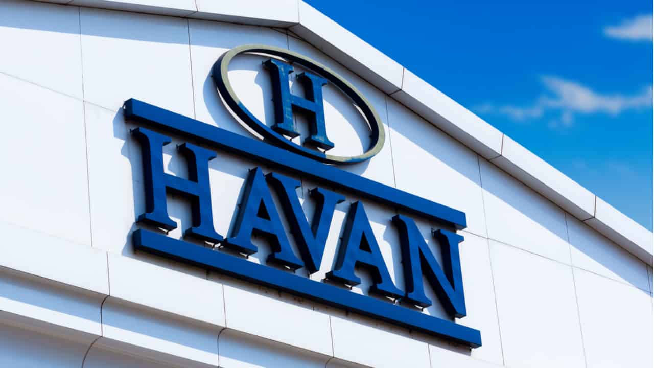 Fachada da Havan.