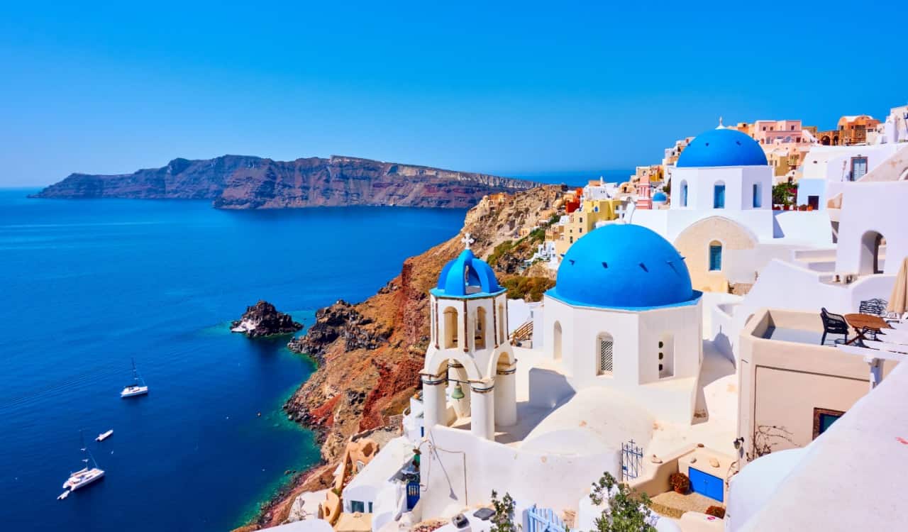 Santorini - destinos na Europa
