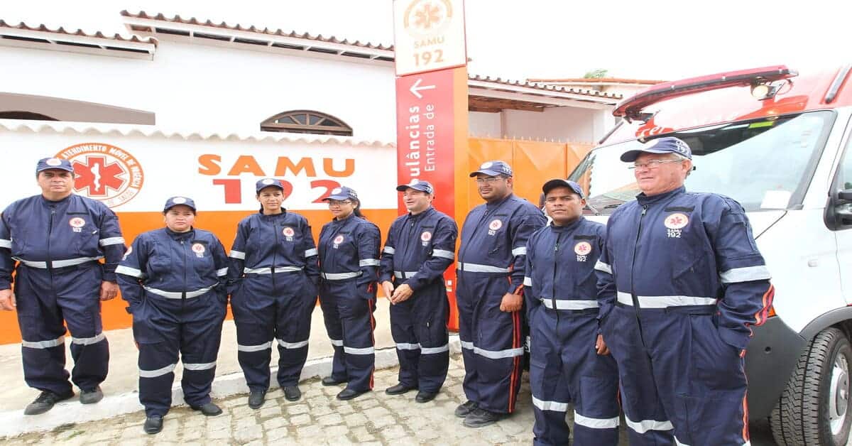 Concurso público do SAMU é divulgado! Salários de até R$ 7.4 mil!