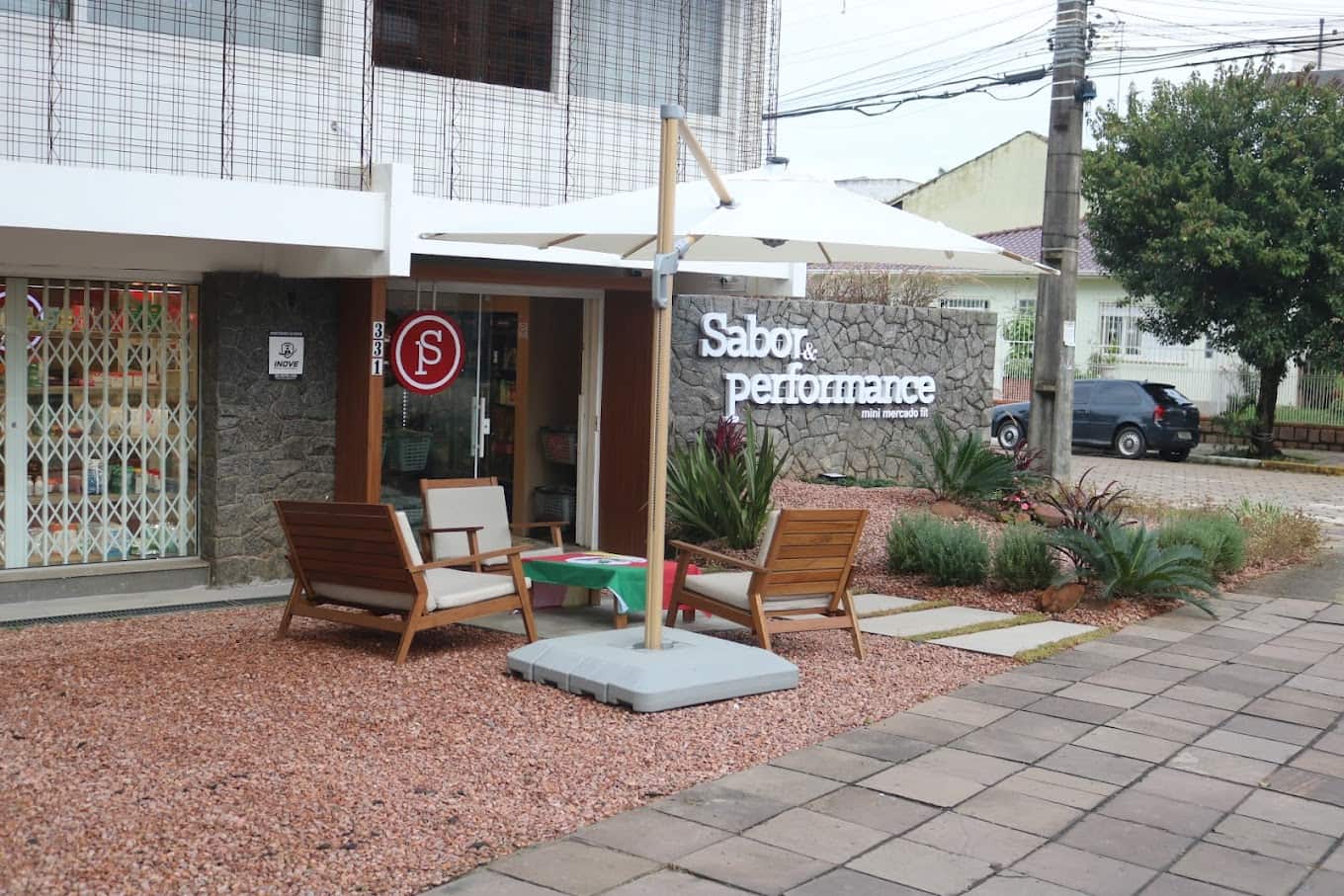 Mini Mercado Fit Sabor e Performance, localizado em Canoas