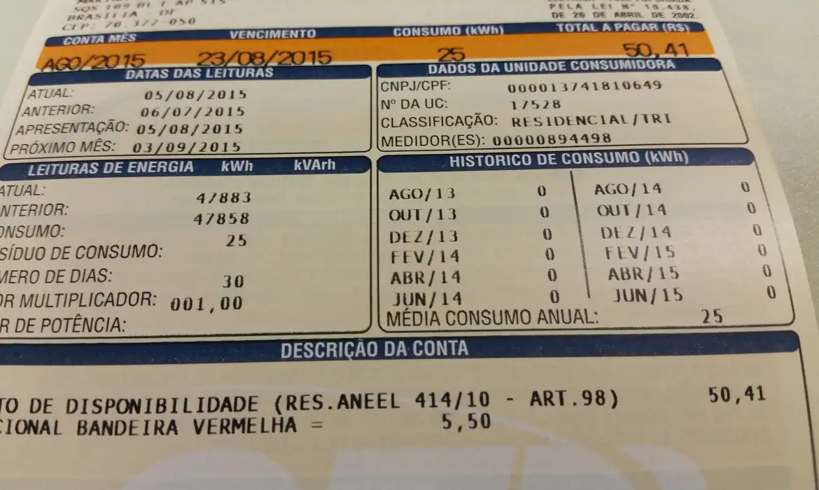 Conta de Luz