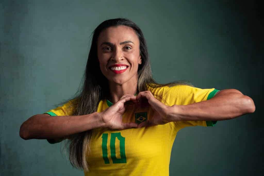 Marta jogadoras de futebol