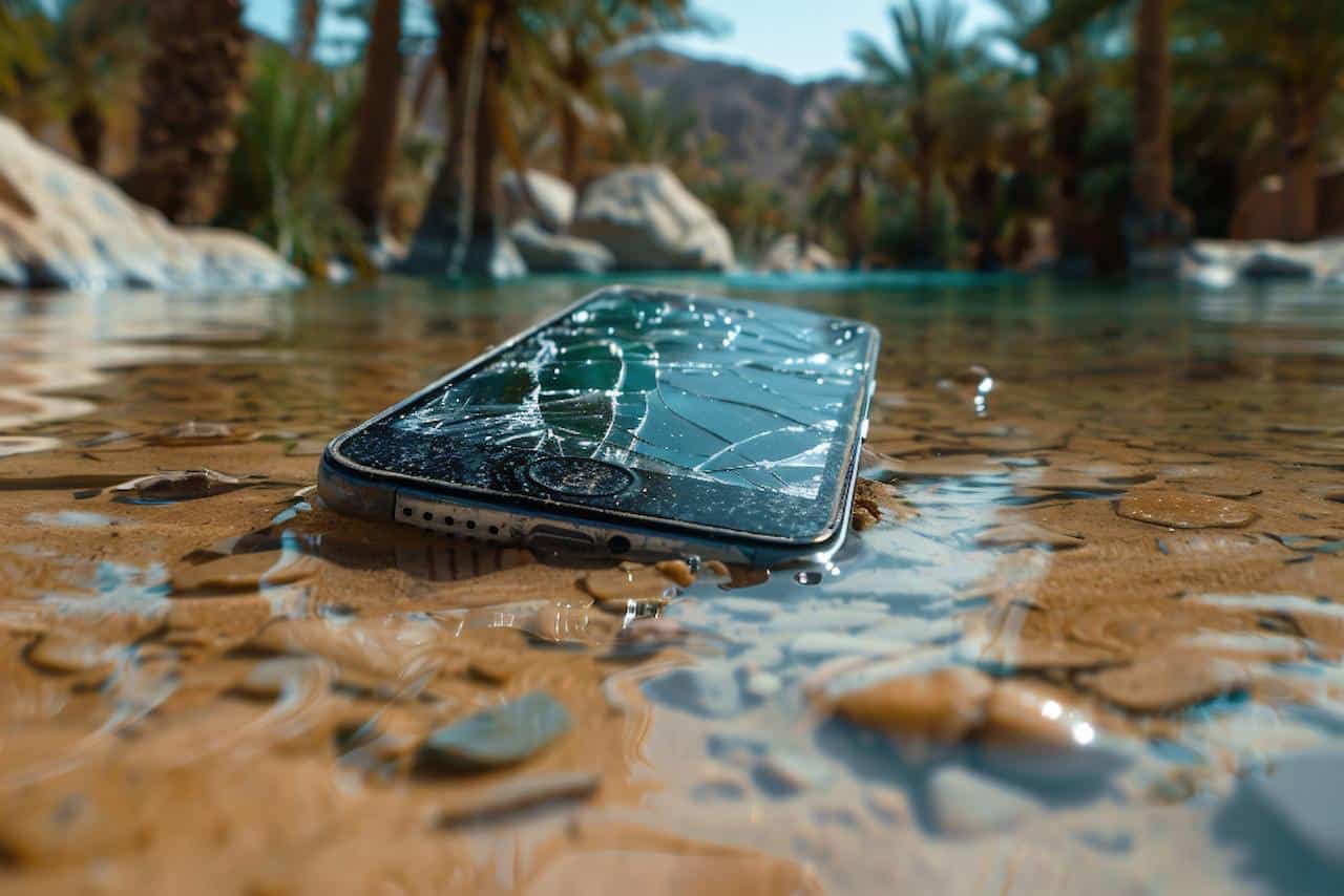 O que fazer após deixar o celular cair na água?