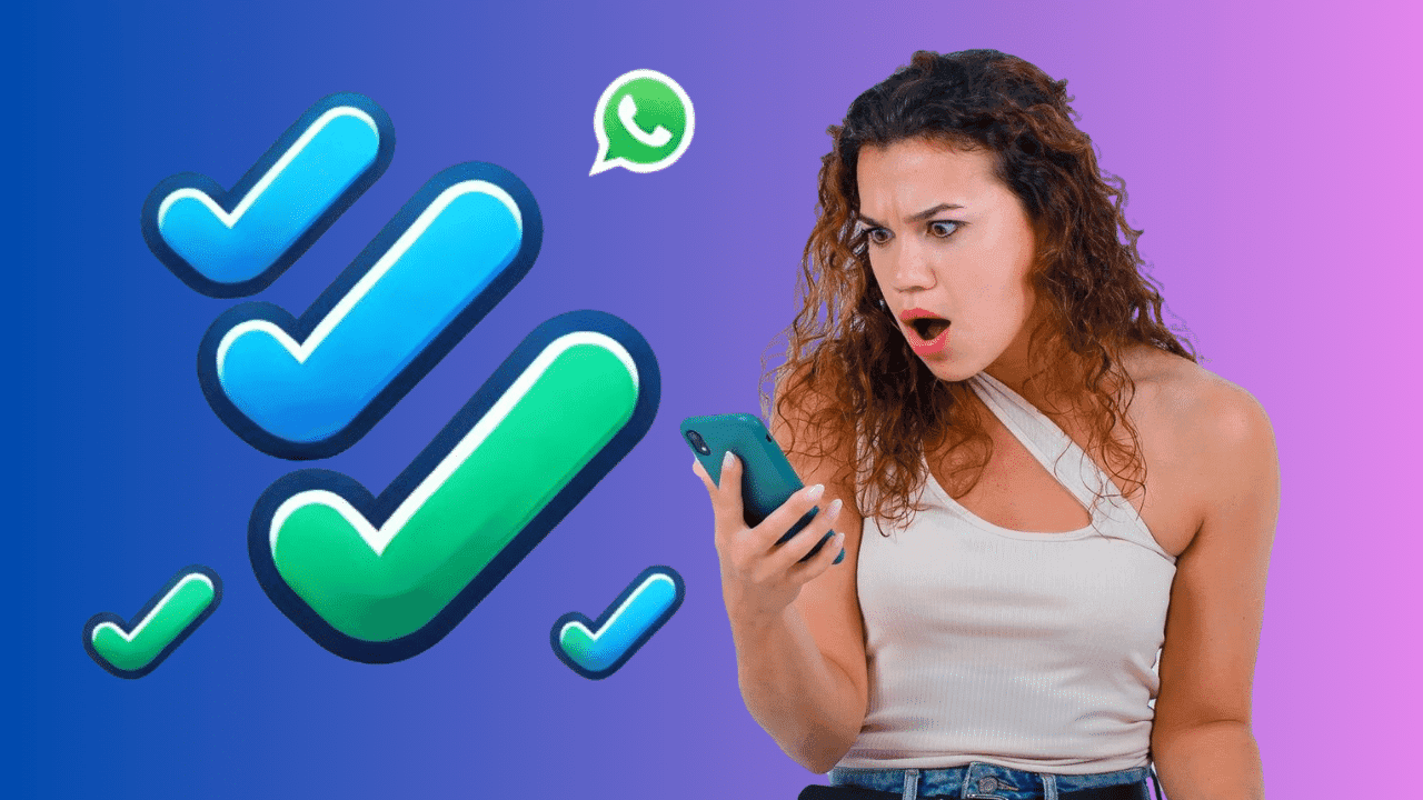 WhatsApp vai implementar recurso com terceiro tique azul para print?