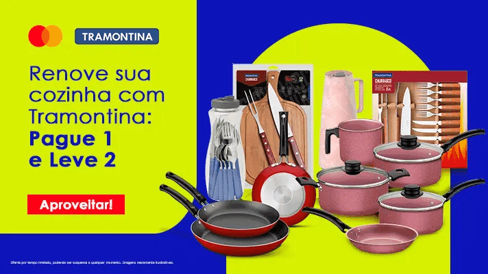 Produto Tramontina grátis: veja como conseguir pela Mastercard