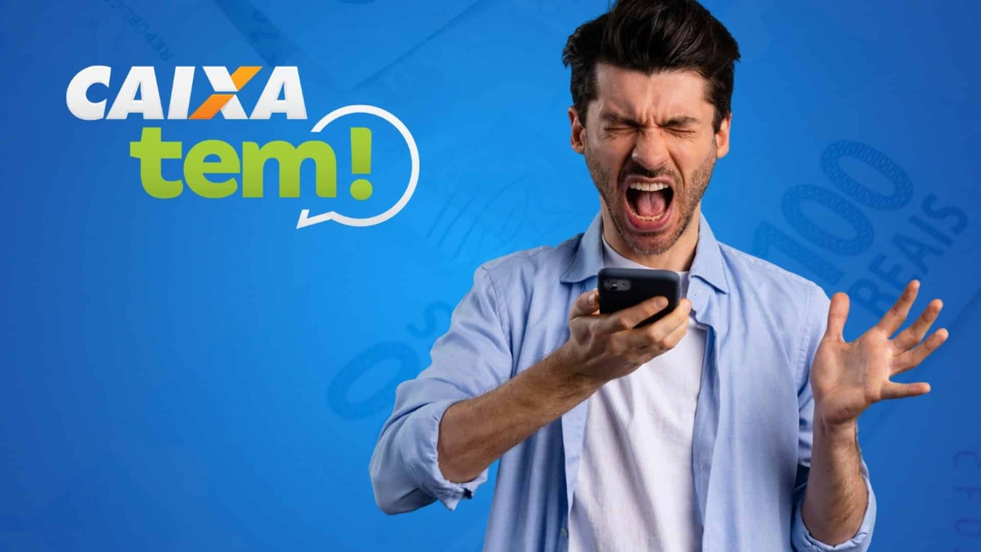 CAIXA TEM