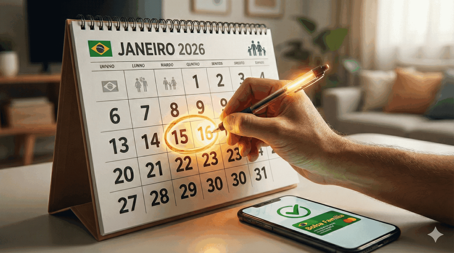 Calendário Bolsa Família